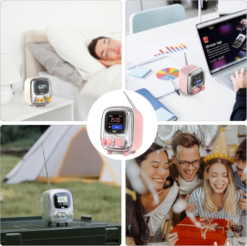 Divoom Tiivoo-2 Photo Album & Lyrics Speaker