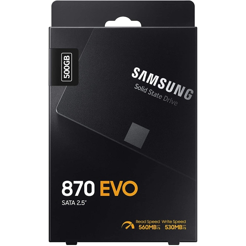 Samsung 870 EVO 500GB SATA 2.5" Internal SSD (MZ-77E500B/AM) [Canada Version] [Open Box] by SAMSUNG - Open Box condition - Image 6