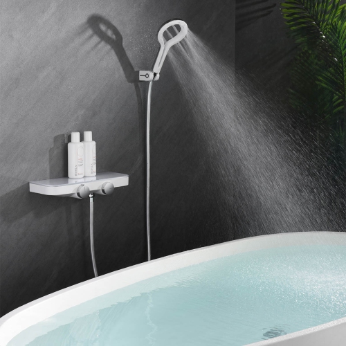 Pomme de douche à main à anneaux creux haute pression Icon Best, vaporisateur à jet d’eau avec pomme de douche à couverture large