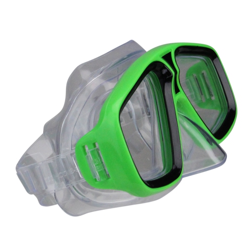 Masque de natation de loisir Laguna avec nez - 6,25 po - Vert lime