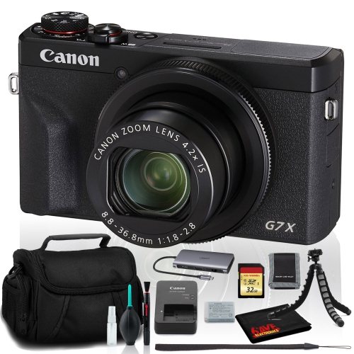 Canon PowerShot G7 X Mark III Digital Camera (Intl Model) Includes
