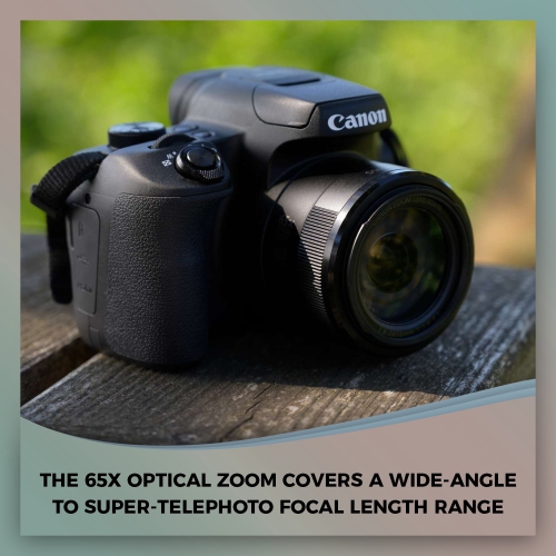 Canon PowerShot SX70 HS Digital Camera + 64GB Card Starter Bundle