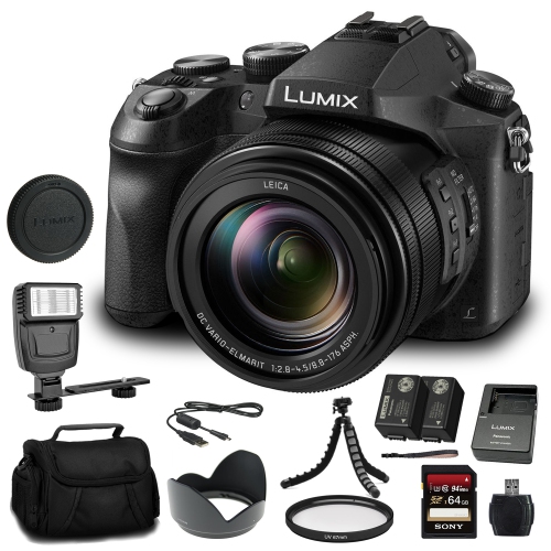 Appareil photo numérique Lumix DMC-FZ2500 de Panasonic - Ensemble de cartes 64&nbsp;Go