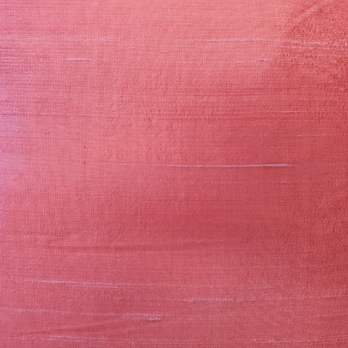 Sankara Rose Blush Silk Throw Pillow, 18"x18"