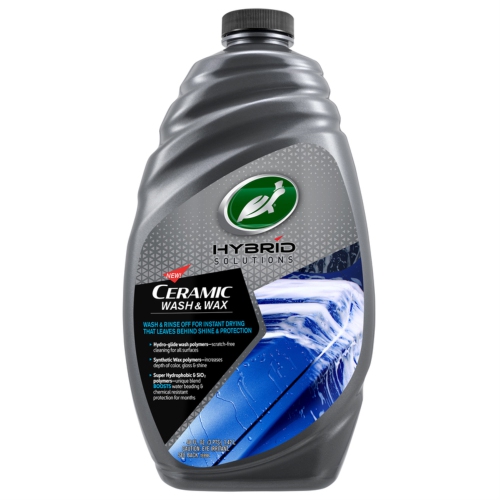 TURTLE WAX  8036783 Auto Cermc Wsh/wx 48OZ I'm really suspecting this is a new hybrid silicone product, i've seen this lately in other car care products