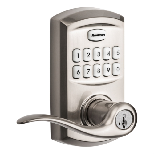 KWIKSET  5033077 Ele Tuch Pd Entry Lvr Sn