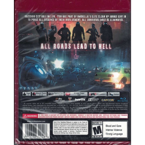 Resident Evil: Operation Raccoon City [PlayStation 3]