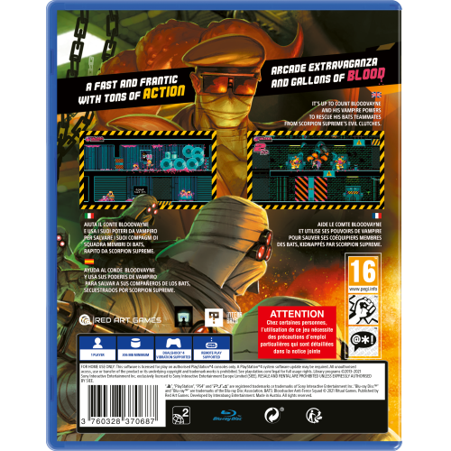 BATS: Bloodsucker Anti-Terror Squad [PlayStation 4]