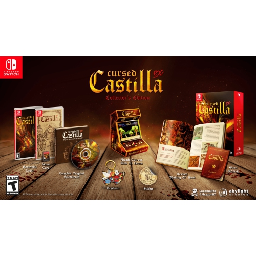 Nintendo Switch CURSED CASTILLA EX COLLECTOR'S EDITION Cursed Castilla EX Collector's Edition - Limited Run Games