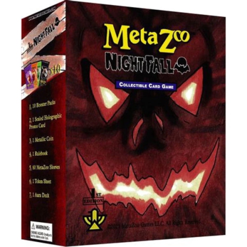 METAZOO  : Cryptid Nation Tcg - Nightfall Spellbook - 1St Edition