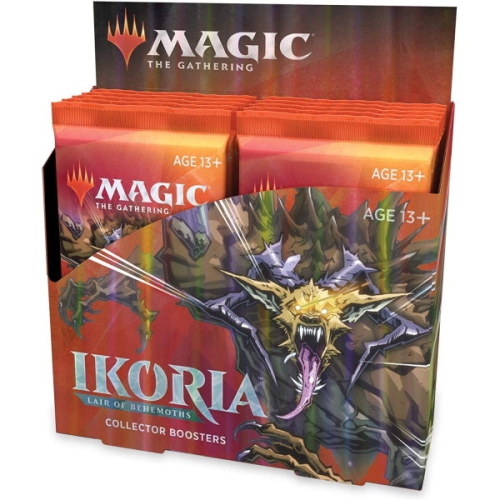 Magique&nbsp;: The Gathering - Ikoria: Coffret de collection Lair of Behemoth - 12 paquets [jeu de cartes, 2 joueurs]