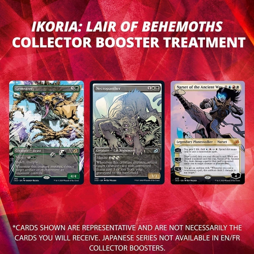 Magic: The Gathering MTG TCG - Ikoria: Lair of Behemoths Collector Booster Box - 12 Packs
