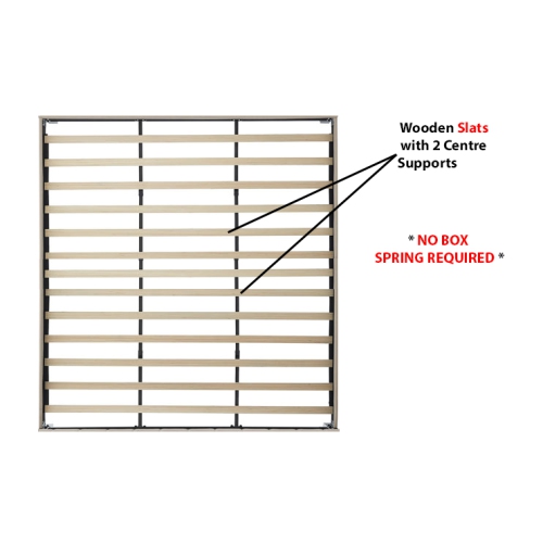 Black Faux Leather Diamond Tufted KING Size Platform Bed