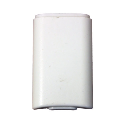 White Battery Pack Cover for Xbox 360 Wireless Controller by Mars Devices