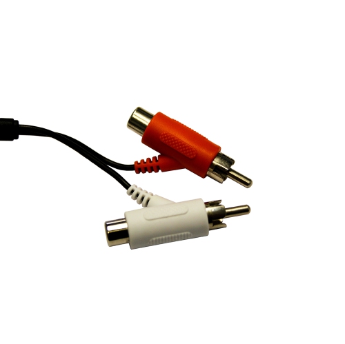 3.5mm Female RCA Y Splitter Cable for Turtle Beach Headphones by Mars Devices