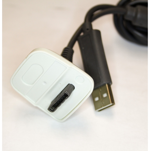 Remplacement du câble de chargement et de jeu de manette pour Xbox 360 - Blanc - par mars appareils
