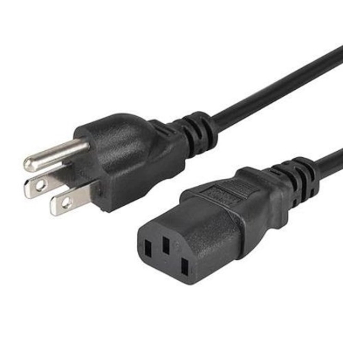 Three Prong Power AC Power Cord for Fat PS3 Systems And Computers by Mars Device