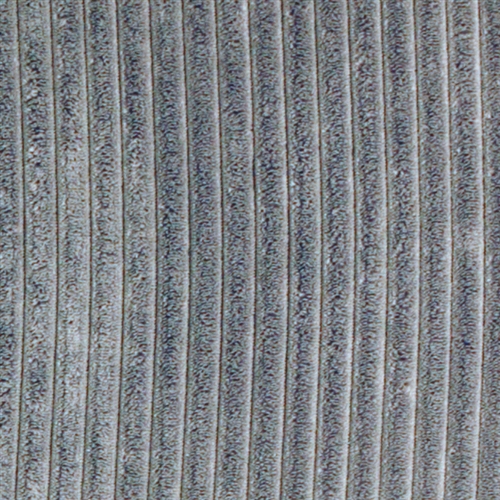 Wide Wale Corduroy Dark Gray Throw Pillow, 18"x18"