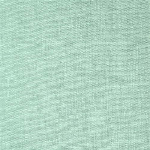 Tuscany Linen Aqua Green Throw Pillow, 12"x19"