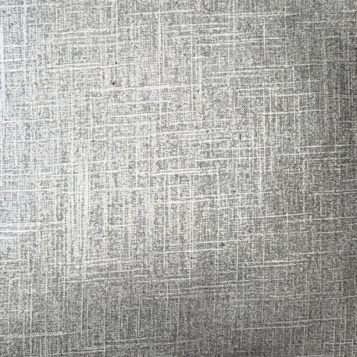 Tuscany Linen Platinum Metallic Throw Pillow, 20"x20"