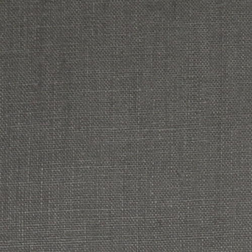 Tuscany Linen Charcoal Gray Throw Pillow, 17"x17"