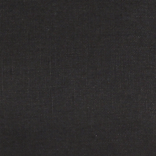 Tuscany Linen Black Throw Pillow, 12"x19"