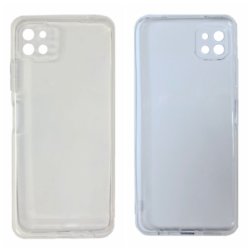 TopSave Transparent Glossy Surface Soft TPU Gel Rubber Case For Samsung Galaxy A22 5G