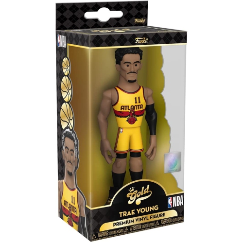 Funko Pop! Gold NBA Trae Young Atlanta Hawks Premium 5''