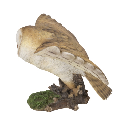 Hi-Line Gift Ltd Barn Owl Flying Garden Statue