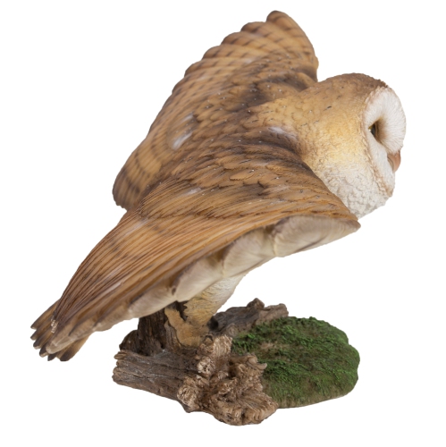 Hi-Line Gift Ltd Barn Owl Flying Garden Statue