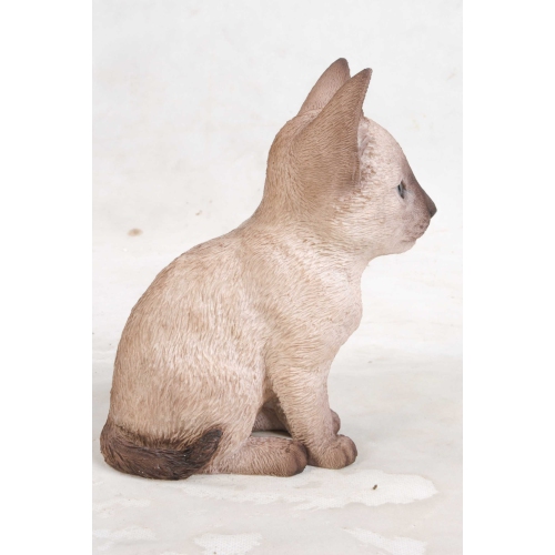 Hi-Line Gift Ltd Siamese Kitten Garden Statue