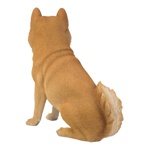 Hi-Line Gift Ltd Shiba Inu Sitting Garden Statue