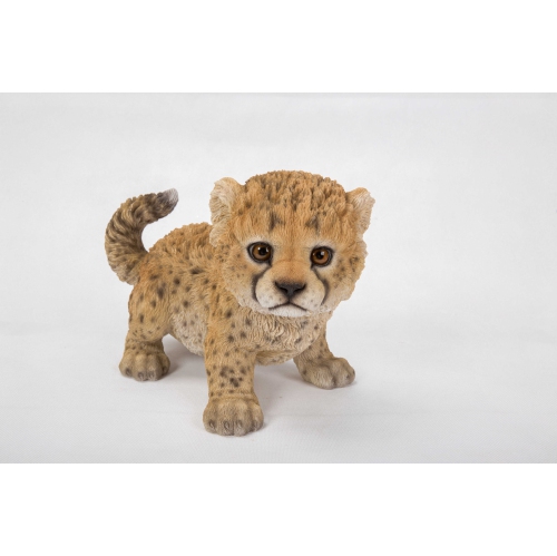 Hi-Line Gift Ltd Cheetah Baby Garden Statue