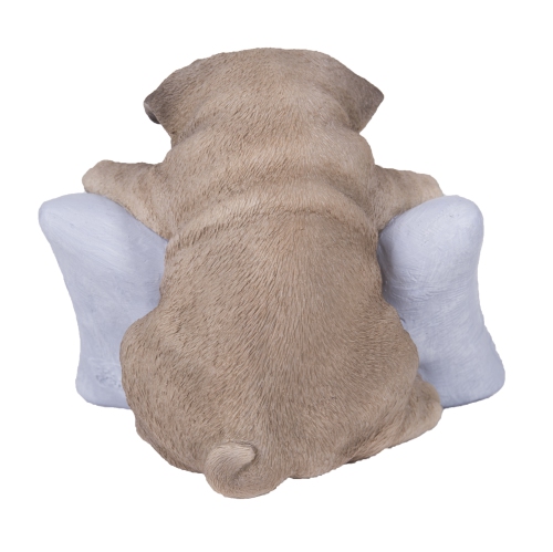 Hi-Line Gift Ltd Pug with Welcome Sign