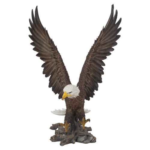 Hi-Line Gift Ltd Large Flying Eagle Garden Statue