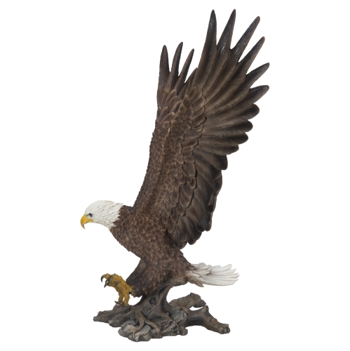 Hi-Line Gift Ltd Large Flying Eagle Garden Statue