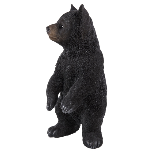 Hi-Line Gift Ltd Black Bear Cub Standing Garden Statue | Best Buy Canada