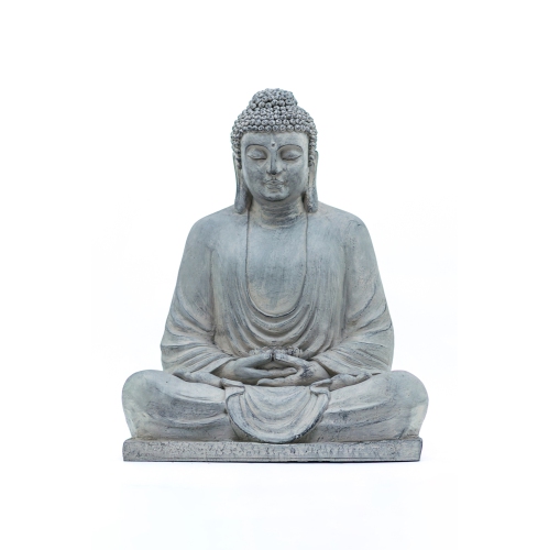 HI-LINE GIFT LTD  Meditating Buddha Garden Statue - 24In High