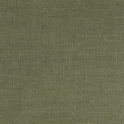 Tuscany Linen Fig Green Throw Pillow, 17"x17"