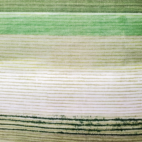 Sedona Stripes Green Throw Pillow, 20"x20"