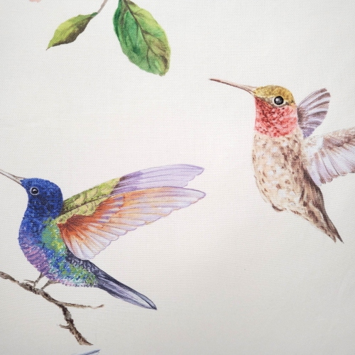 Monteverde Hummingbird Throw Pillow, 21"x21"