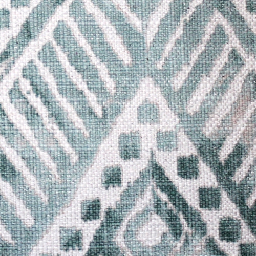 Tangga Blue Throw Pillow 20X20