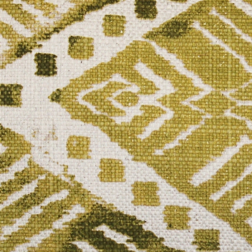 Tangga Green Throw Pillow 12X20