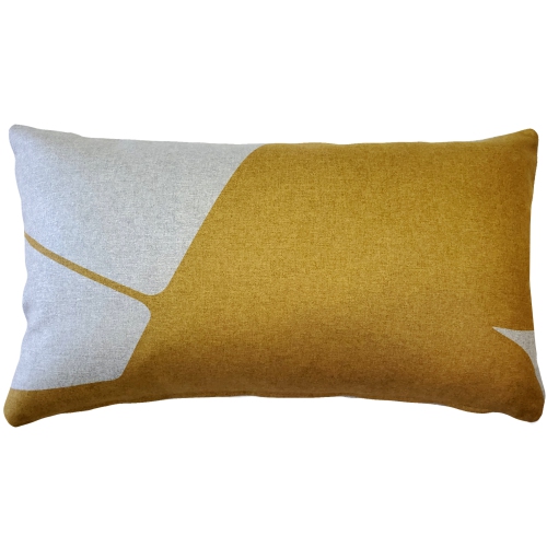 PILLOW DECOR  Boketto Renaissance Throw Pillow, 12"x19" (Polyfill Insert Included) In Gold