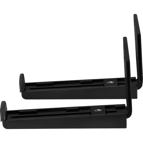 Best Buy Essentials Fixed Soundbar Wall Brackets - Black