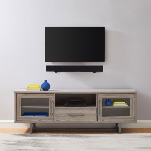 Supports muraux fixes Best Buy Essentials pour barre de son - Noir