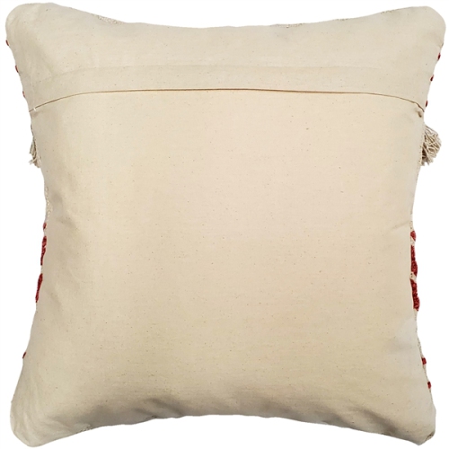 Ojai Red Bohemian Pillow, 20"x20"