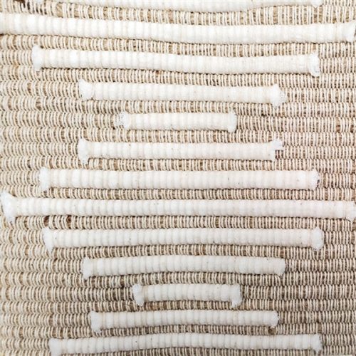 Ojai Cream Vibe Bohemian Pillow, 20"x20"