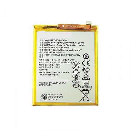PROMOBILE  Replacement Battery Hb366481Ecw for Huawei P10 Lite Honor 8 P9 P20 Lite P8 Lite 2017 Honor 9 [Pro-Mobile]