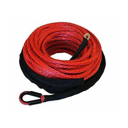 Ranger 6 000 LBs 3 16 x 50 Synthetic Winch Rope 5 MM x 15 M for ATV Winch